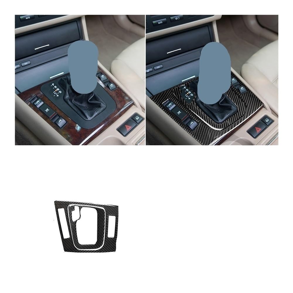 Auto Aufkleber Für E46 1998 1999 2000 2001 2002 2003 2004 2005 Center Console Set Kit Teile Tuning Aufkleber Abdeckung Innen Auto Styling Zierleisten von JMORCO