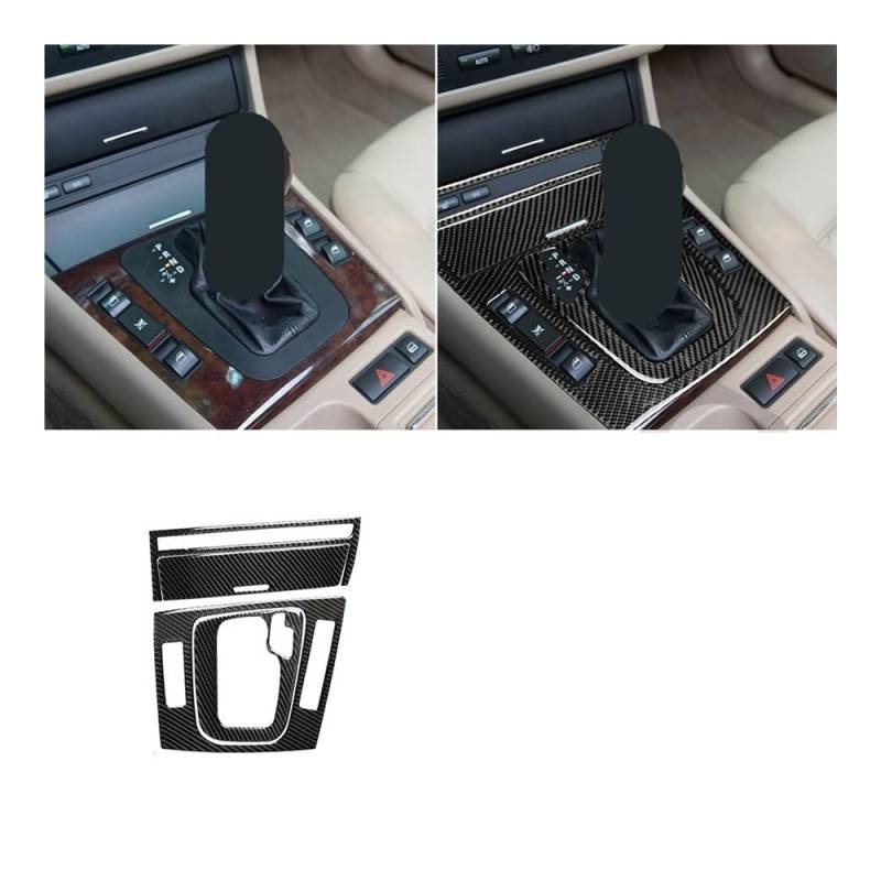 Auto Aufkleber Für E46 1998 1999 2000 2001 2002 2003 2004 2005 Center Console Set Kit Teile Tuning Aufkleber Abdeckung Innen Auto Styling Zierleisten von JMORCO