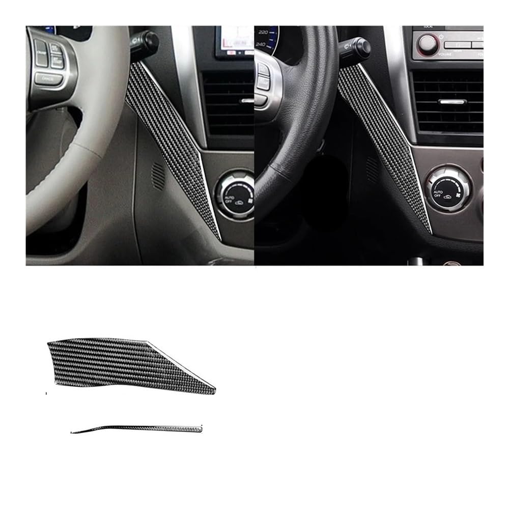 Auto Aufkleber Für Impreza 2009 2010 2011 Lenkrad Getriebe Shift Center Contral Panel Auto Zubehör Aufkleber Auto Styling Zierleisten von JMORCO