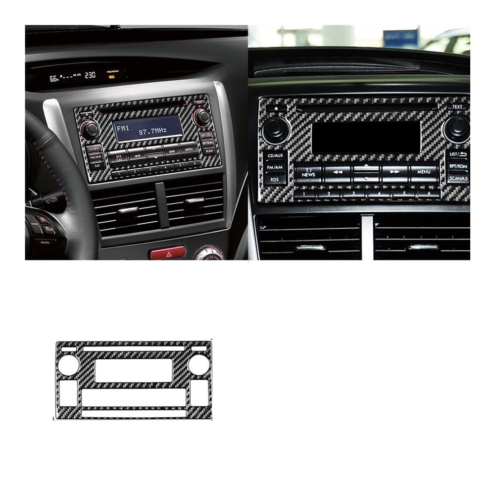 Auto Aufkleber Für Impreza 2009 2010 2011 Lenkrad Getriebe Shift Center Contral Panel Auto Zubehör Aufkleber Auto Styling Zierleisten von JMORCO