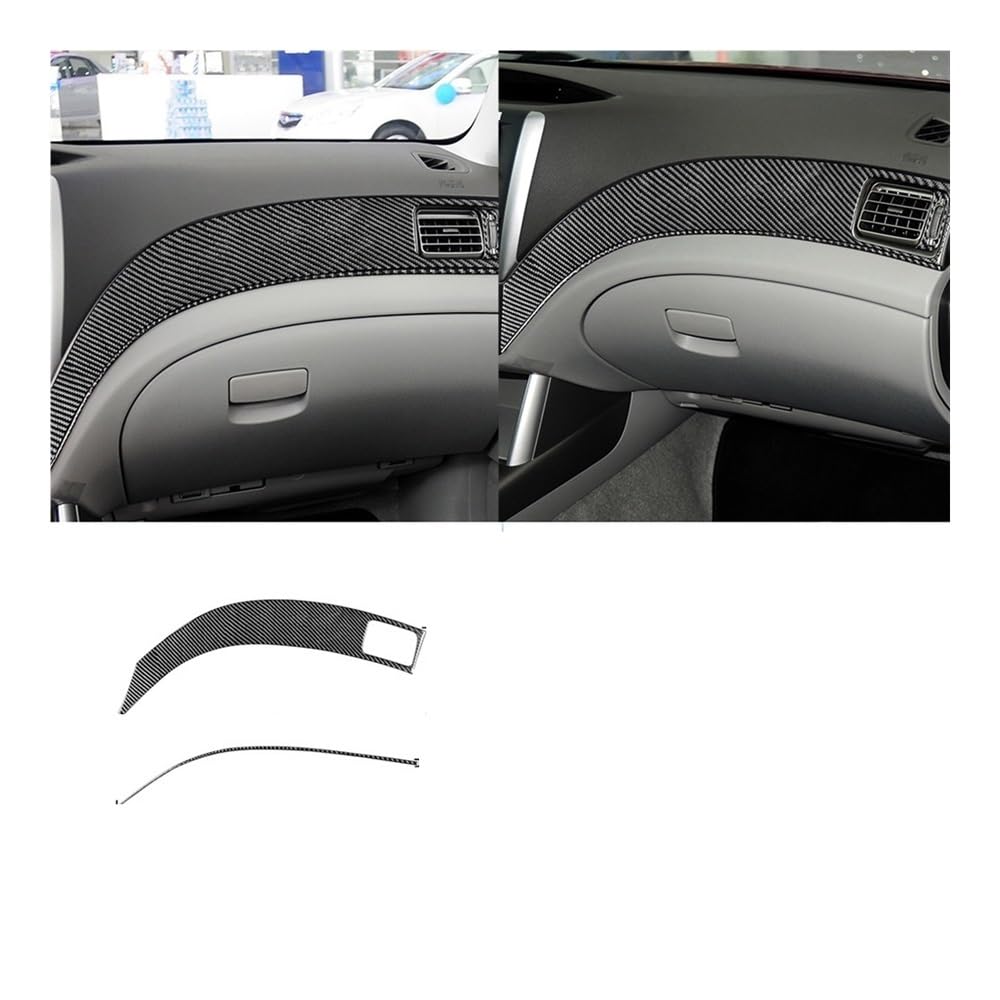 Auto Aufkleber Für Impreza 2009 2010 2011 Lenkrad Getriebe Shift Center Contral Panel Auto Zubehör Aufkleber Auto Styling Zierleisten von JMORCO