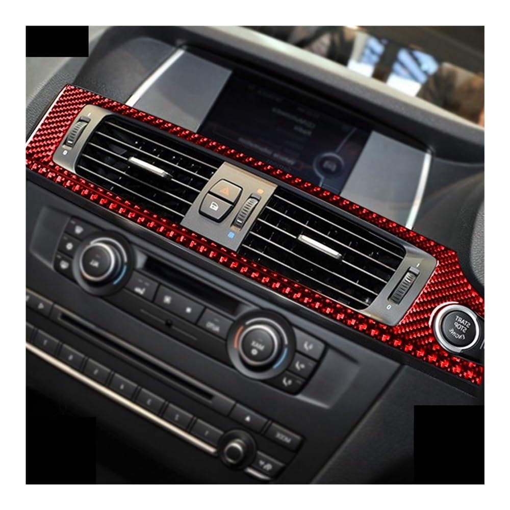 Auto Aufkleber Für X3 Für F25 Für X4 Für F26 Center Instrument Klimaanlage Outlet Panel Abdeckung Trim Auto Innen Auto Styling Zierleisten von JMORCO