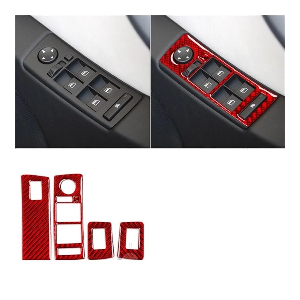 Auto Aufkleber Für X5 Für E53 2000 2001 2002 2003 2004 2005 2006 Fensterheber Panel Tuning Aufkleber Auto Innenausstattung Auto Styling Zierleisten von JMORCO