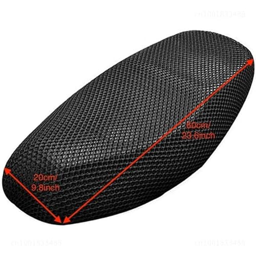 JMORCO Motorrad Sitzbezüge Motorrad Elektrische Fahrrad Kissen Sitz Abdeckung Mesh Protector Net Anti-Skid-Pad Roller Sitzbezüge Kissen Mesh Net Abdeckung von JMORCO