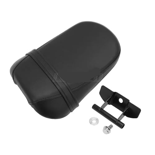 JMORCO Motorrad Sitzbezüge Motorrad Hinten Passagier Sitz Schwarz Kissen PU Leder Pad Für Ka&wasaki Für Vu&lcan S 650 VN650 2015-2022 Motocross Zubehör von JMORCO