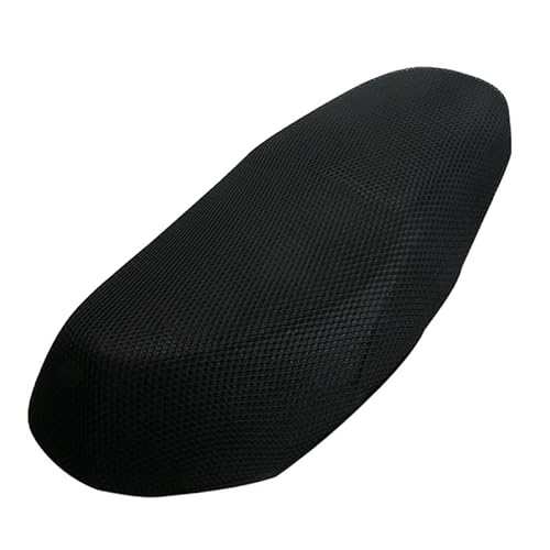 JMORCO Motorrad Sitzbezüge XXXL Schwarz Atmungsaktive Sommer Mesh Motorrad Sitzbezug Sonnenschutz Anti-Rutsch wasserdichte Kissen Schützen Net Fall von JMORCO