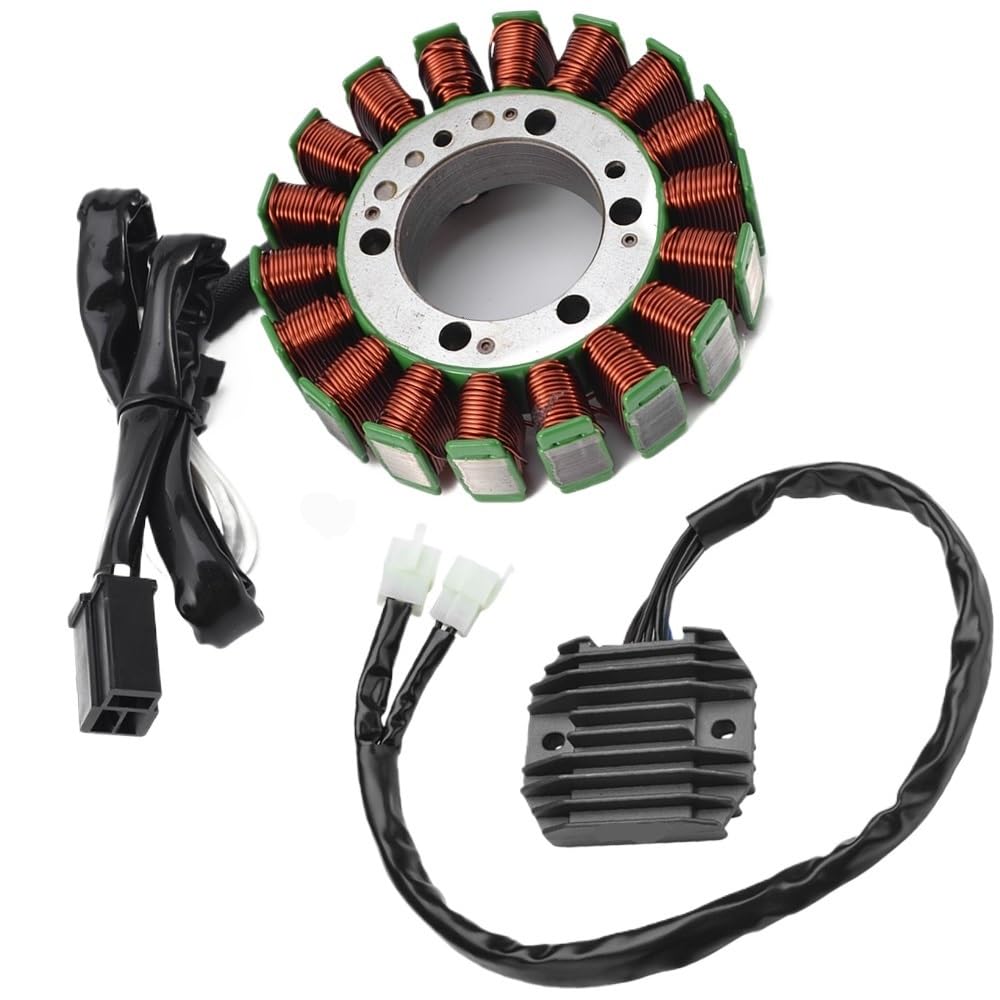 JMORCO Spannungsgleichrichter Motorrad Motor Stator Spule + Spannungsreglergleichrichter Für K&awasaki ZX636 Ninja ZX-6R ZX 636 Ninja ZX6R ZX 6R 2005 2006 von JMORCO