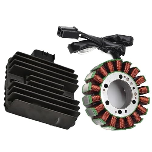 JMORCO Spannungsgleichrichter Motorrad Spannungsreglergleichrichter Stator Spule Für K&awasaki ER400 ER-4N EX400 Ninja400R ER-6N Ve&rsys 650 KLE650 von JMORCO