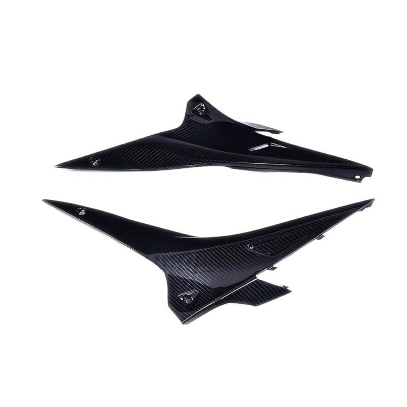 JMORCO Spoiler Flügel Motorrad Für Ap&rilia RSV4 2009-2020 Für Tuono V4 2013-2020 Motorrad Sitz Untere Seite Panel Voll Carbon Faser verkleidung Geändert Teile von JMORCO