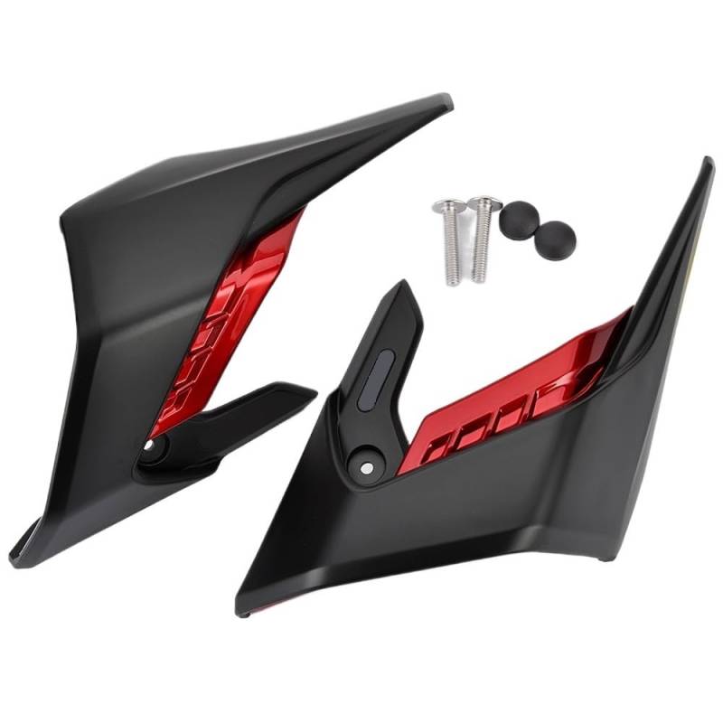 JMORCO Spoiler Flügel Motorrad Für CB650R 2019-2023 Seite Flügel Panel Abdeckung Winglets Gugel Rahmen Motorrad Verkleidung Kits Zubehör von JMORCO