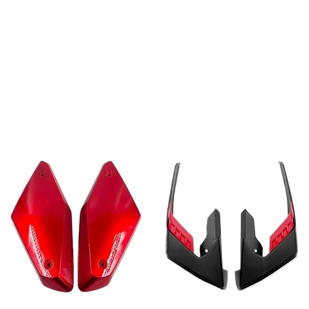 JMORCO Spoiler Flügel Motorrad Für CB650R CB 650R 2018-2024 Motorrad Tank Rahmen Seite Panel Abdeckung Shell Schutz Verkleidung Winght Winglets Fin Trim Abdeckung von JMORCO