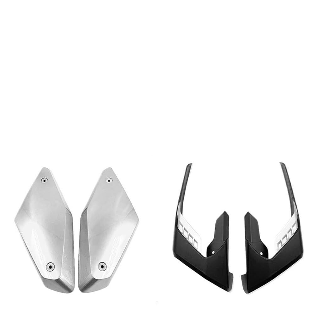 JMORCO Spoiler Flügel Motorrad Für CB650R CB 650R 2018-2024 Motorrad Tank Rahmen Seite Panel Abdeckung Shell Schutz Verkleidung Winght Winglets Fin Trim Abdeckung von JMORCO