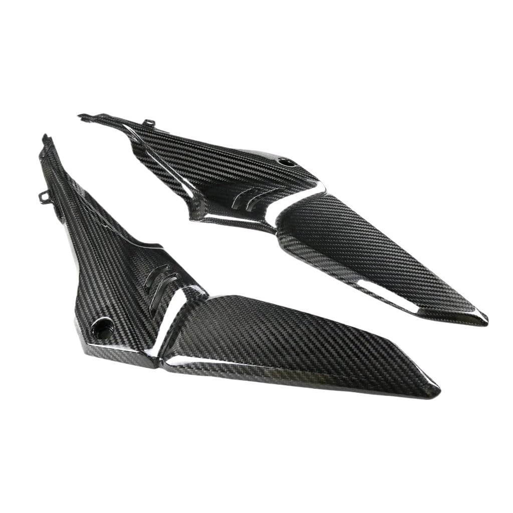 JMORCO Spoiler Flügel Motorrad Für CB650R CBR650R 2019 2020 Carbon Faser Tank Seite Panels Abdeckung Schutz Cowling Motorrad Verkleidung Kits von JMORCO