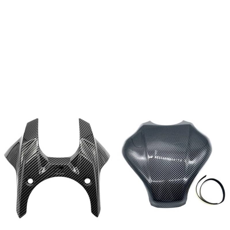 JMORCO Spoiler Flügel Motorrad Für CB650R CBR650R CB 650R CBR 650R 2019-2024 Motorrad Kraftstoff Gas Tank Abdeckungen Schutzfolie Verkleidung Shell Schutz von JMORCO