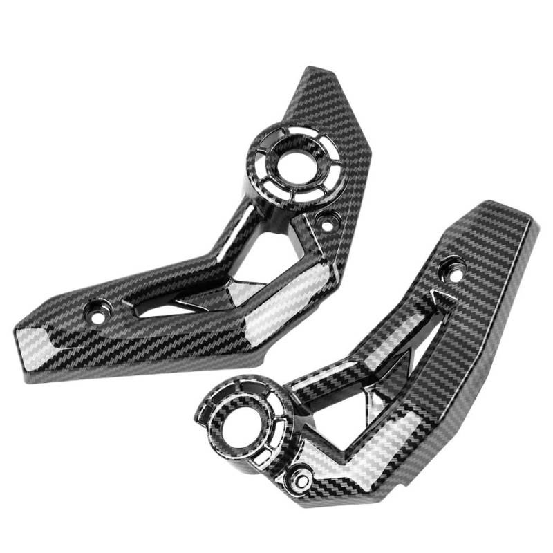 JMORCO Spoiler Flügel Motorrad Für Ka&wasaki Z650 Für Ninja 650 2017-2024 Motorrad Carbon Rahmen Seite Abdeckung Verkleidung Panel Schutz Protector von JMORCO