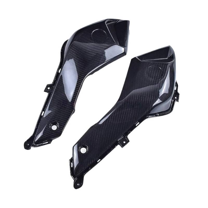 JMORCO Spoiler Flügel Motorrad Für MT07 FZ07 2014-2017 Motorrad Lufteinlass Abdeckung Seite Panels Verkleidung Volle Carbon Faser Änderung Zubehör von JMORCO