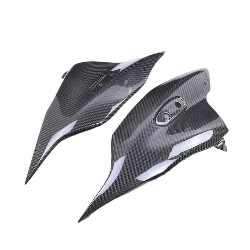 JMORCO Spoiler Flügel Motorrad Für Su&zuki GSX1300R GSX 1300R 2023 2024 Motorrad Carbon Fiber Scheinwerfer Seite Panels Front Verkleidungen Guards Schutz von JMORCO