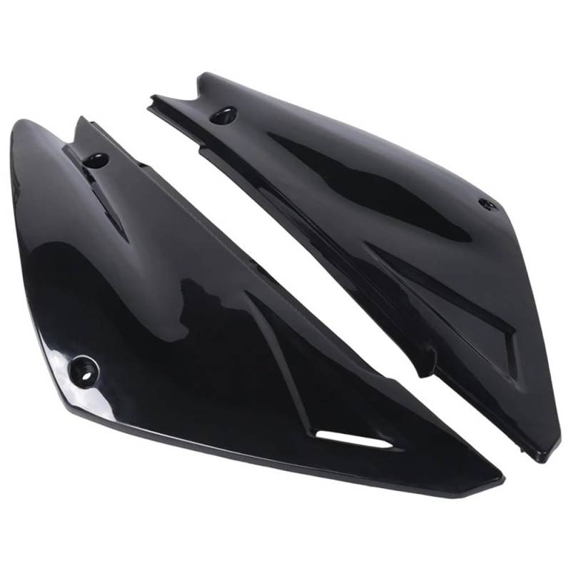 JMORCO Spoiler Flügel Motorrad Für Su&zuki GXT200 DR200 QM200GY-B(A) Spillplate Schwarz DREI Generationen Seitenplattenverkleidung von JMORCO