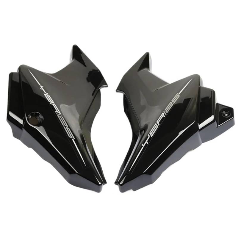 JMORCO Spoiler Flügel Motorrad Motorrad Batterie Seite Verkleidung Abdeckungen Panel Links Rechts Wachen Teile Für YBR125K YBR 125K YBR125 K 2016-2019 von JMORCO