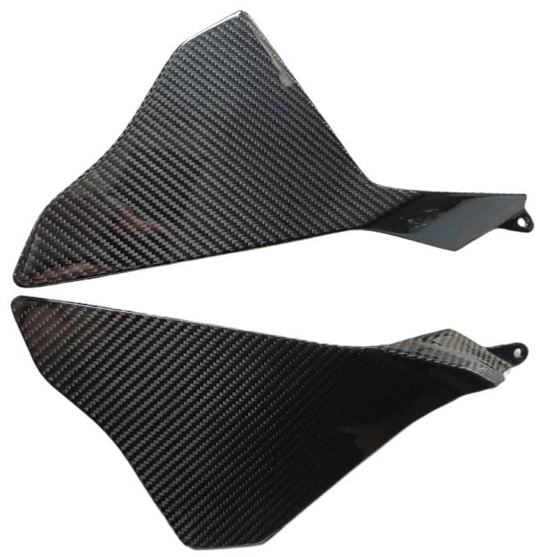 JMORCO Spoiler Flügel Motorrad Motorrad Carbon Side Panel Obere Trim Verkleidung Abdeckung Für YZF R1 R1M 2015 2016 2017 2018 von JMORCO