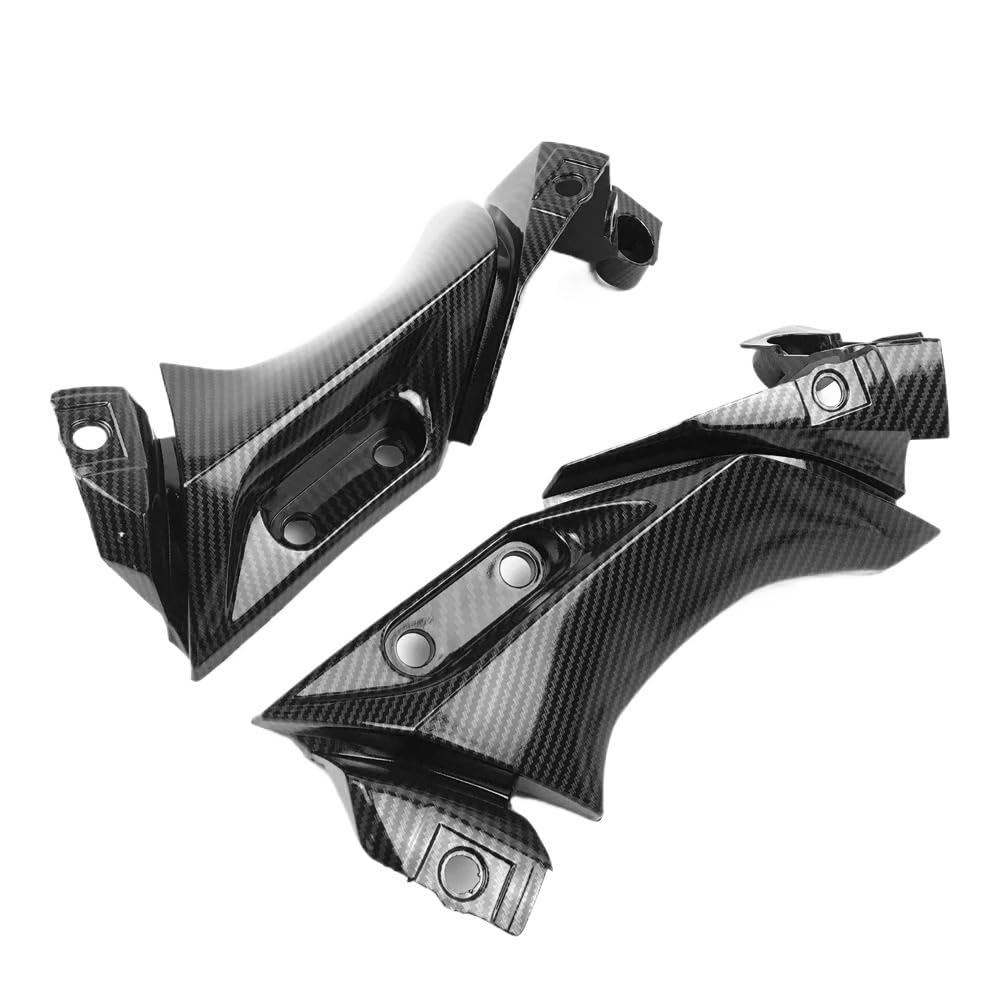 JMORCO Spoiler Flügel Motorrad Motorrad Carbon Side Rahmen Mittlere Abdeckung Panel Verkleidung Gugel Für YZF R1 YZFR1 YZF-R1 2004 2005 2006 von JMORCO