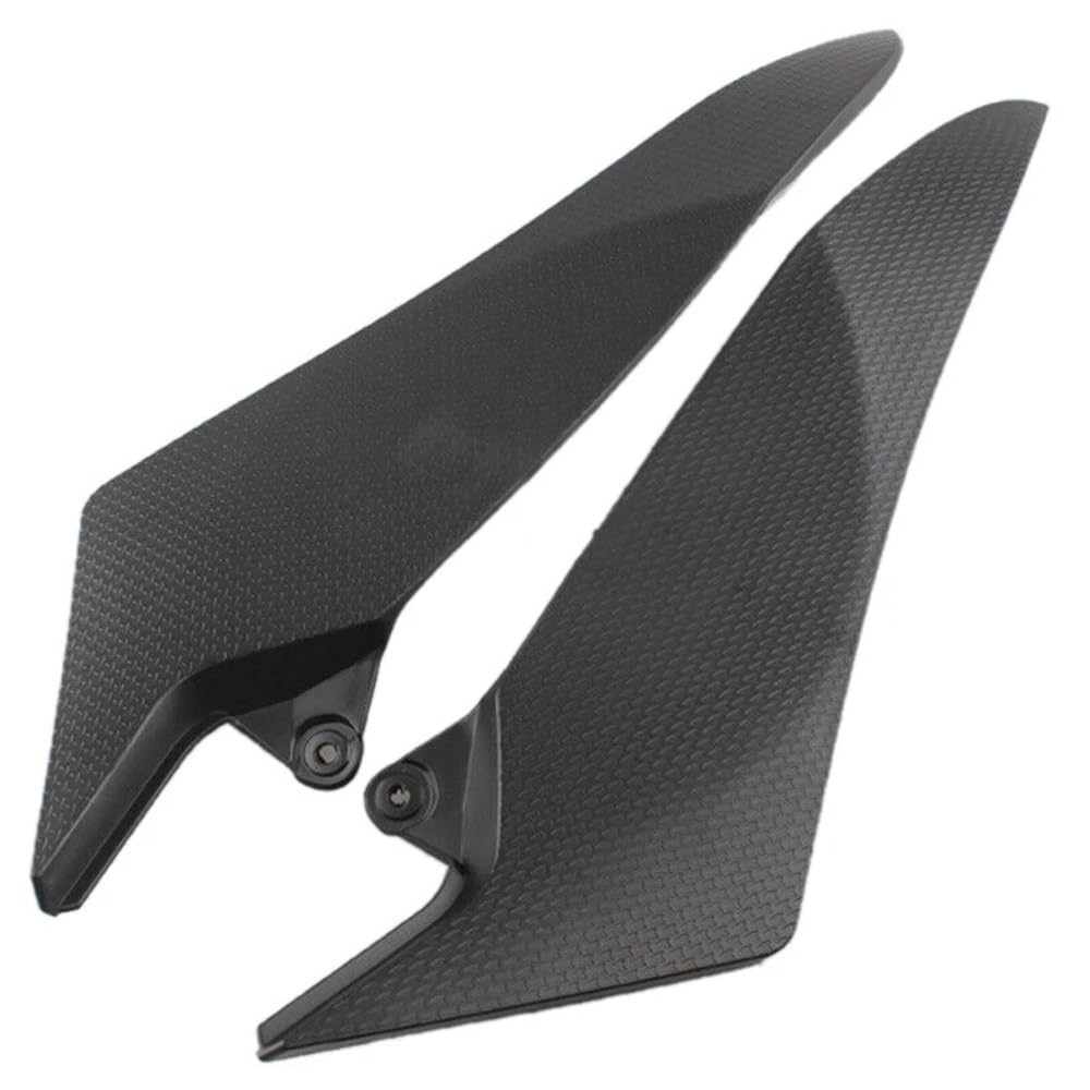 JMORCO Spoiler Flügel Motorrad Motorrad Schwarz Tank Seitenabdeckung Panel Verkleidung Trim Gugel Für YZF R1 YZF-R1 YZFR1 2009-2014 von JMORCO