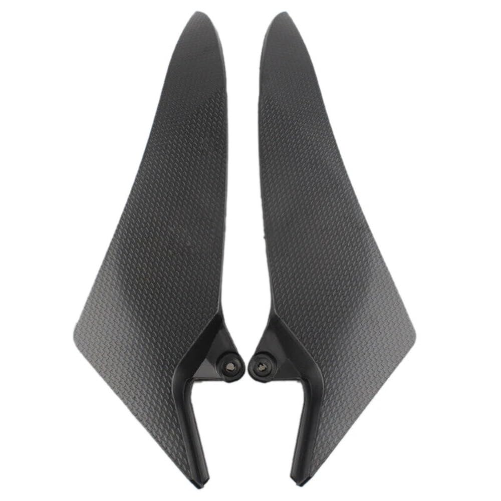 JMORCO Spoiler Flügel Motorrad Motorrad Schwarz Tank Seitenabdeckung Panel Verkleidung Trim Gugel Für YZF R1 YZF-R1 YZFR1 2009-2014 von JMORCO