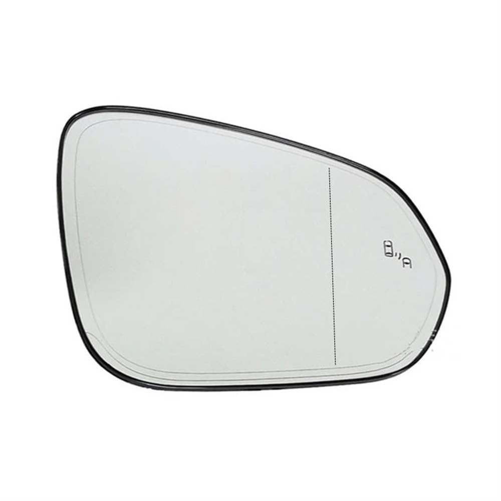Spiegelglas Außenspiegel Glas 1 Stück Weiß Beifahrerseite Weitwinkel Autospiegelglas 2015-2020 Für LEXUS Für RX Für NX Links Rechts Seite Autozubehör von JMORCO