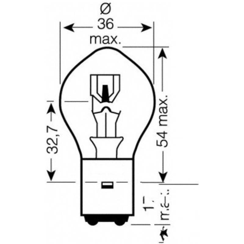 Jmp 1221 + jmp lampe 12v35/35 watt von JMP