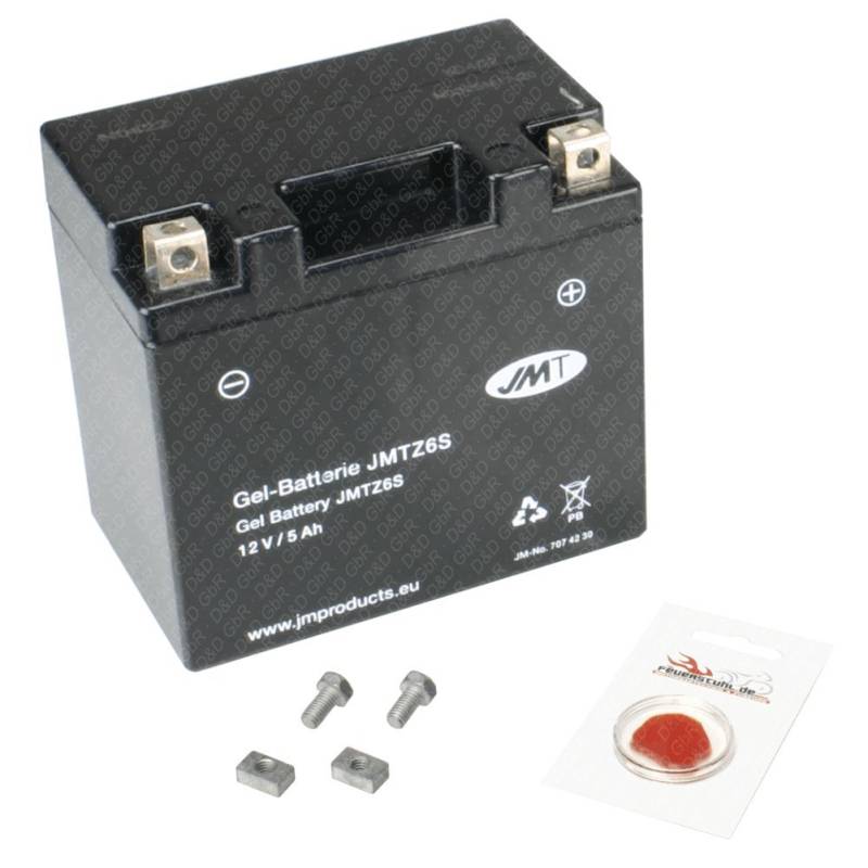 Gel-Batterie CBR 125 R, 2004-2007 (JC34), wartungsfrei, inkl. Pfand €7,50 von Unbekannt