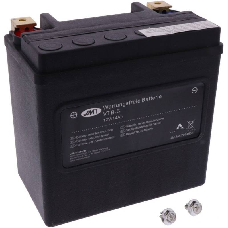 Jmt hvt-3 motorradbatterie vtb-3 v-twin  hvt3 von JMT