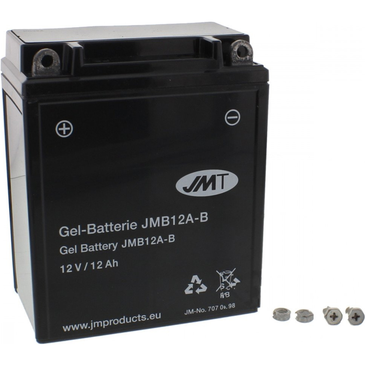 Jmt jmb12a-b gel motorradbatterie yb12a-b gel von JMT