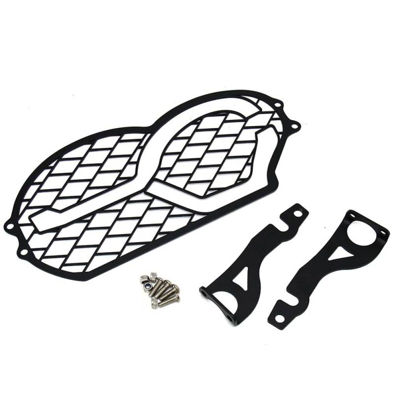 JNCGESW Für BMW R1200GS ADV 2008-2012,Motorrad Scheinwerfer Mesh Grill Abdeckung Protector Guards Platz Metall Abdeckung von JNCGESW