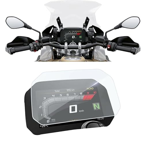 JNCGESW Für BMW R1250GS R1200GS LC ADV F750GS F850GS C400X F900XR R1250R R1300GS,Cluster Kratzschutzfolie Displayschutzfolie TPU von JNCGESW