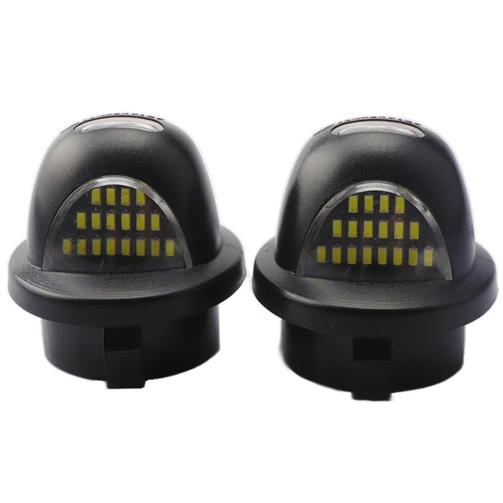 JNCGESW Für Ford F150 F250 F350 Expedition Explorer 1997-2002,2 Stück LED Kennzeichenleuchten Nummernschildbeleuchtung von JNCGESW