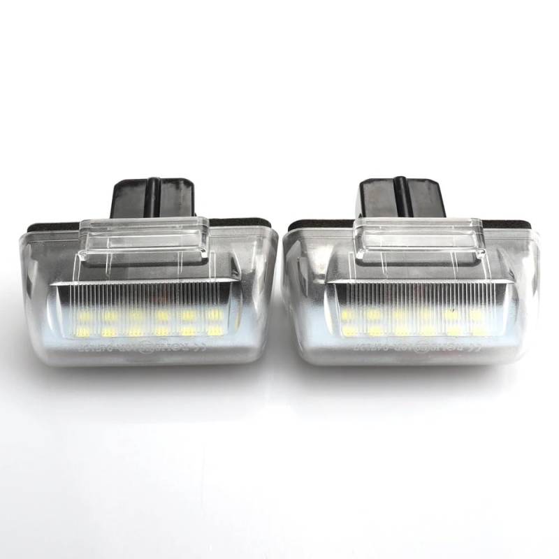 JNCGESW Für Ford Transit MK6 MK7 1985-2014,Für Transit Connect/Tourneo 2002-2013,2-teiliges LED-Kennzeichenlicht von JNCGESW