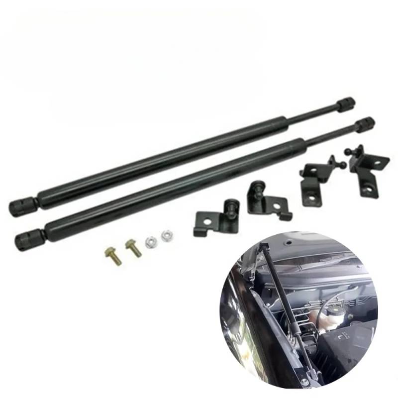 JNCGESW Für Isuzu D-Max V-Cross 2012-2020,Auto Front Motorhaube Gas Strut Dämpfer Schocks Lift Unterstützung Stange Bars von JNCGESW