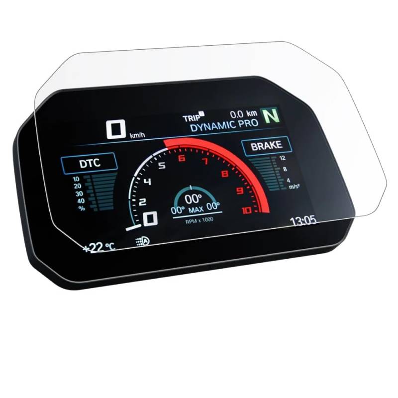 JNCGESW für BMW F900XR 2020-2023,Zubehör Motorrad Dashboard Displayschutzfolie TPU Instrumentenfolie von JNCGESW