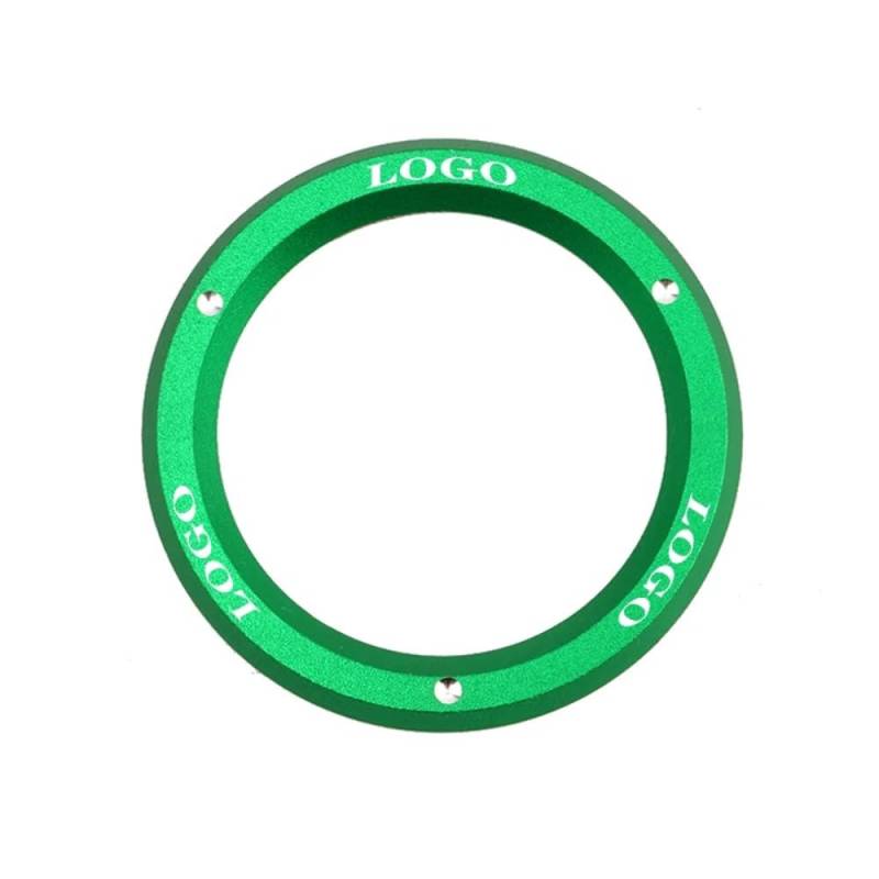 JNCGESW für Kawasaki ER6F ER 6F 2009-2021 (Green) Motorrad-Zündschalter-Abdeckring CNC-Zubehör von JNCGESW