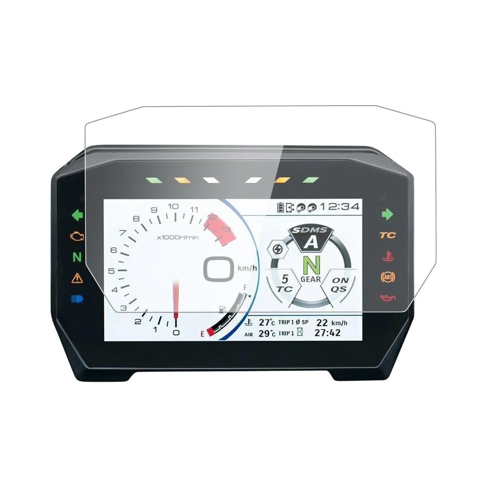 JNCGESW für Suzuki GSX-S1000 GT 2022-2024,Kratzfester Cluster-Displayschutz, Instrumentenfolie, Armaturenbrett-Displayschutz von JNCGESW