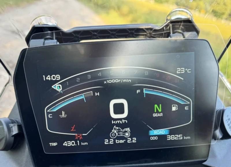 JNCGESW für VOGE DS900X 2024-,Zubehör Motorrad Dashboard Displayschutzfolie Instrumentenfolie von JNCGESW