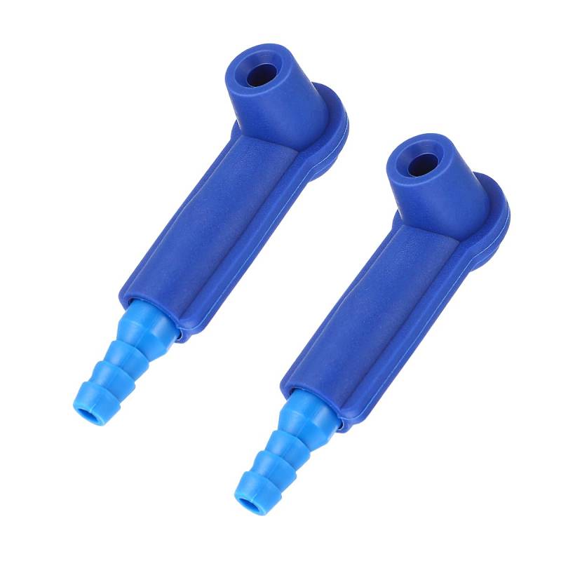 JNNJ 2Pcs Bremsflüssigkeits-Ölwechsler-Anschluss, Bremsflüssigkeit Entlüfter Stecker, Universal Bremse Öl Schnell Austausch Anschluss Wartungswerkzeug für PKW LKW Auto von JNNJ