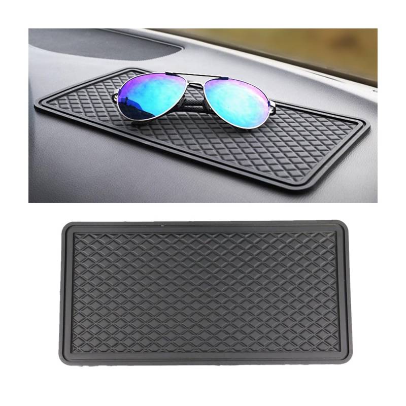 JNNJ Auto Armaturenbrett Antirutschmatten, Waschbares Auto Armaturenbrett Ablagefach, Auto Armaturenbrett Netz Anti-Rutsch-Matte, Für Handy Autoschlüssel Sonnenbrille von JNNJ