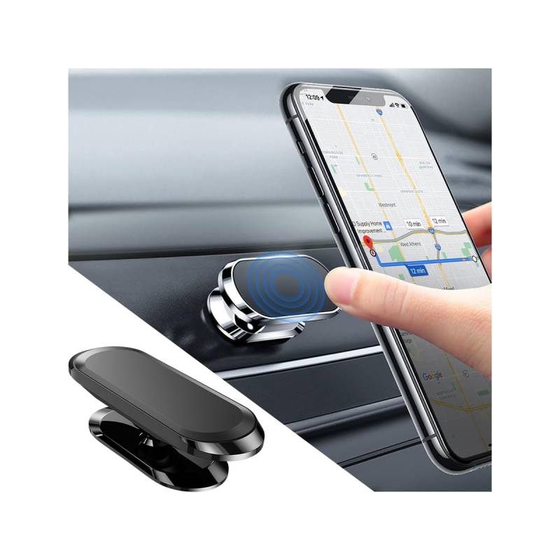 JNNJ Handyhalterung Auto Magnet 360° einstellbar und drehbar, Magnetische Handyhalterung KFZ Handyhalter, Handyhalterung Auto für Autohalterung Universal(Schwarz) von JNNJ