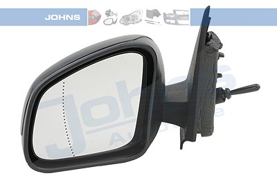 Johns Außenspiegel [Hersteller-Nr. 480537-13] für Renault, Smart von JOHNS