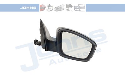 Johns Außenspiegel [Hersteller-Nr. 711538-1] für Seat, Skoda von JOHNS