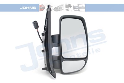 Johns Außenspiegel [Hersteller-Nr. 609138-61] für Nissan, Opel, Renault von JOHNS