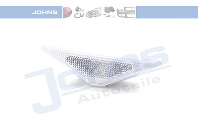 Johns Blinker seitlich weiß ohne Lampenträger [Hersteller-Nr. 321121-3] für Ford von JOHNS