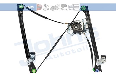 Johns Fensterheber vorne rechts OHNE Motor [Hersteller-Nr. 952442-22] für VW von JOHNS