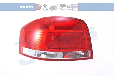 Johns Heckleuchte, Blinker rot, ohne Lampenträger [Hersteller-Nr. 130287-1] für Audi von JOHNS